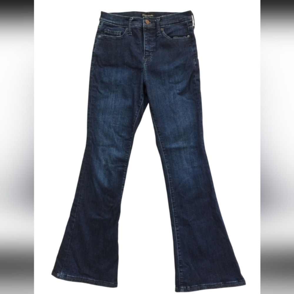 NWOT Banana Republic High Rise Flare Stretch Dark Wash Jean size 26